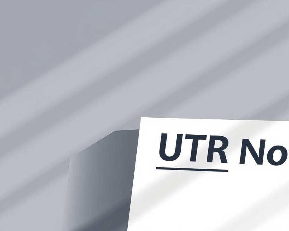Importance of the UTR number