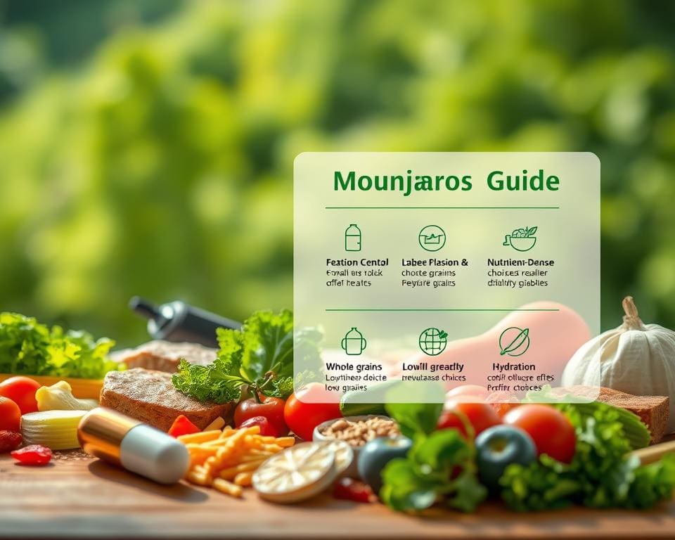 Mounjaro nutrition advice