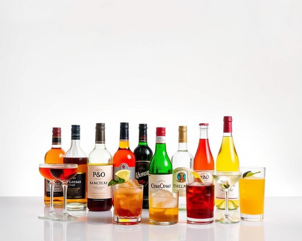 P&O Cruises drink prices overview