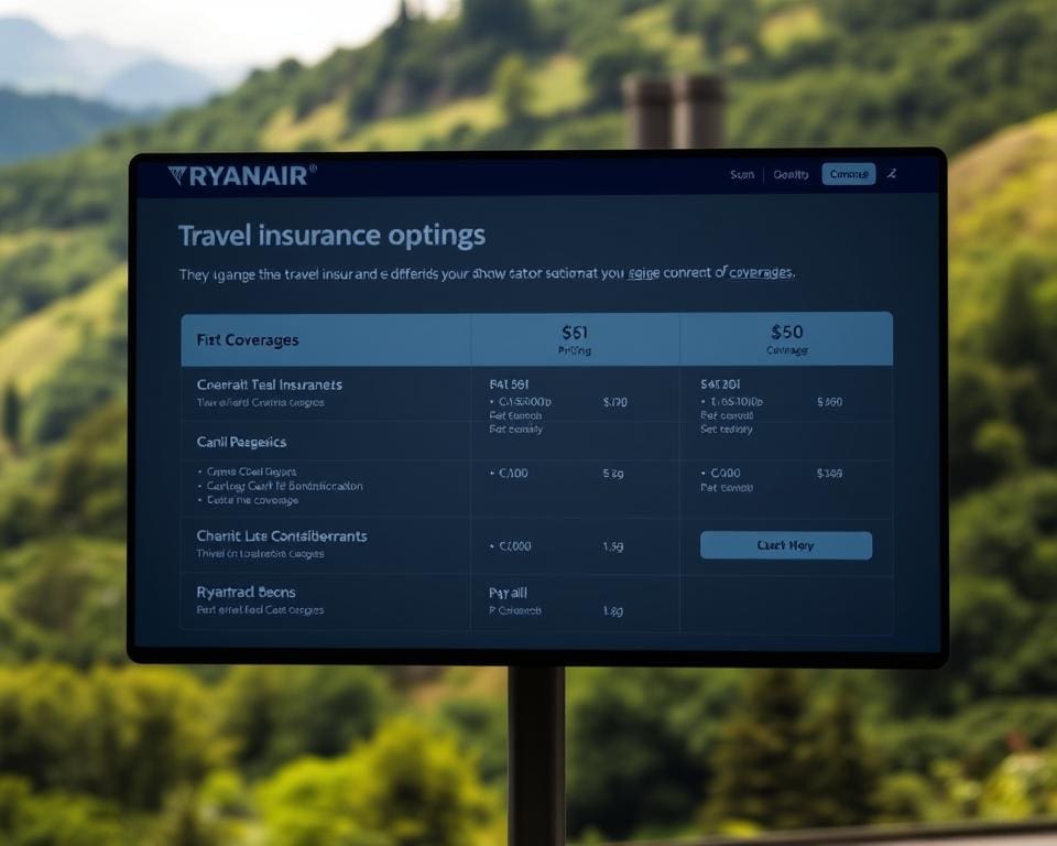 Ryanair insurance options