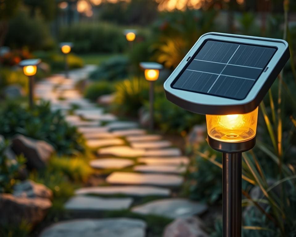 Solar path lights