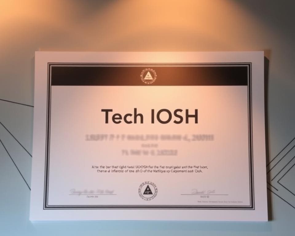 Tech IOSH certification
