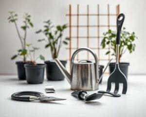 What are good gadgets for vertical garden care?