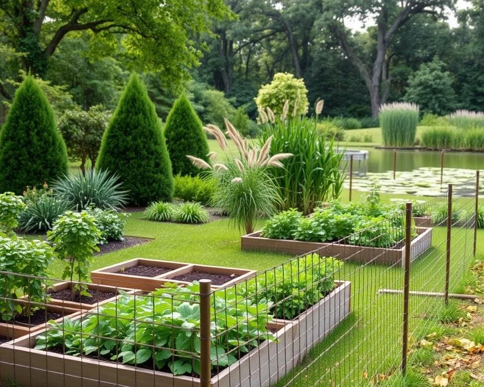 What smart solutions exist for deer-proof gardens?