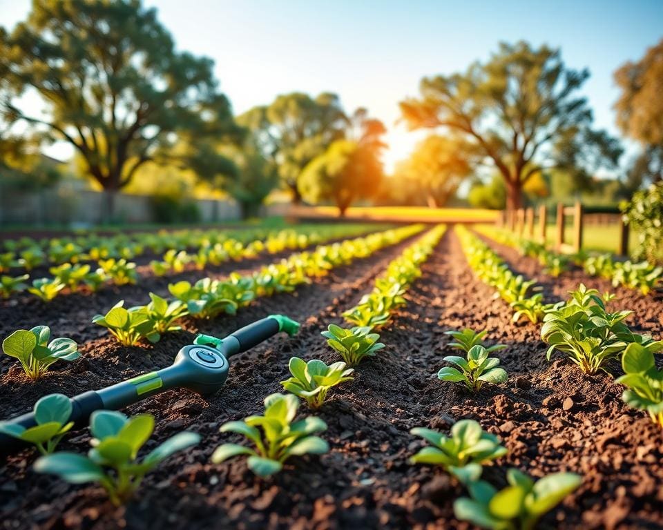 What smart tools can reduce manual weeding?