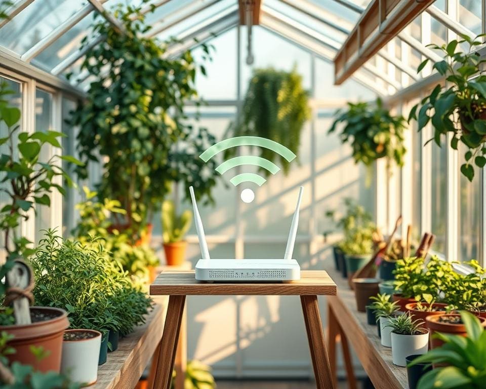 Wi-Fi connectivity for greenhouse