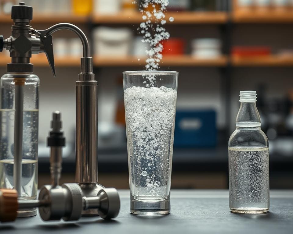 carbonation techniques in sparkling drinks