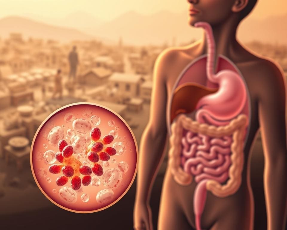 causes of typhoid fever