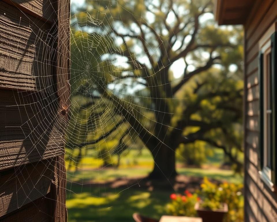 outdoor cobweb problem