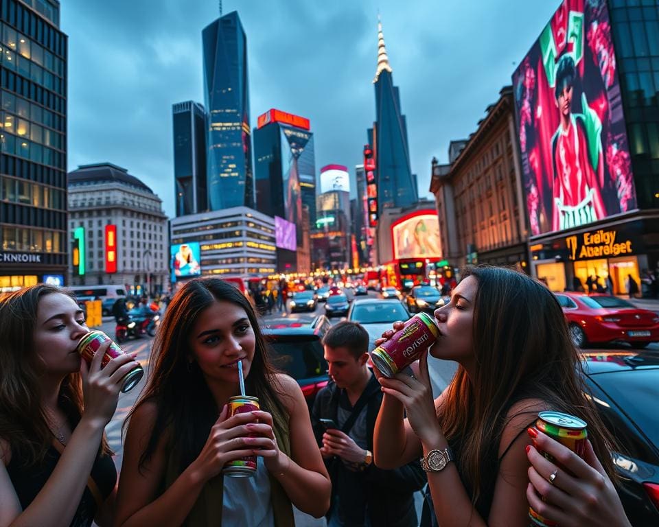 popularity of energy drinks in the UK