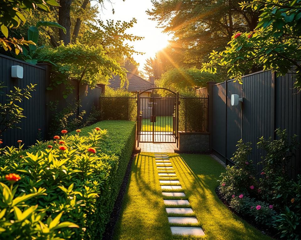 rise of smart fences in garden security