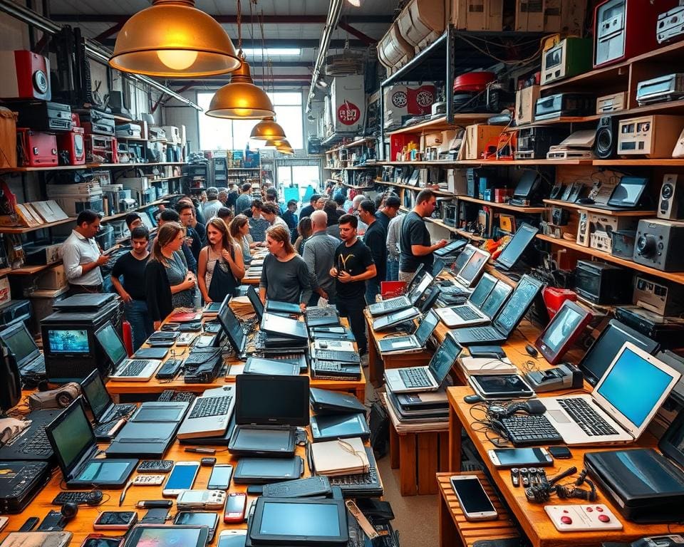 second-hand technology market