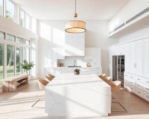 Inspiring décor for open-plan kitchens