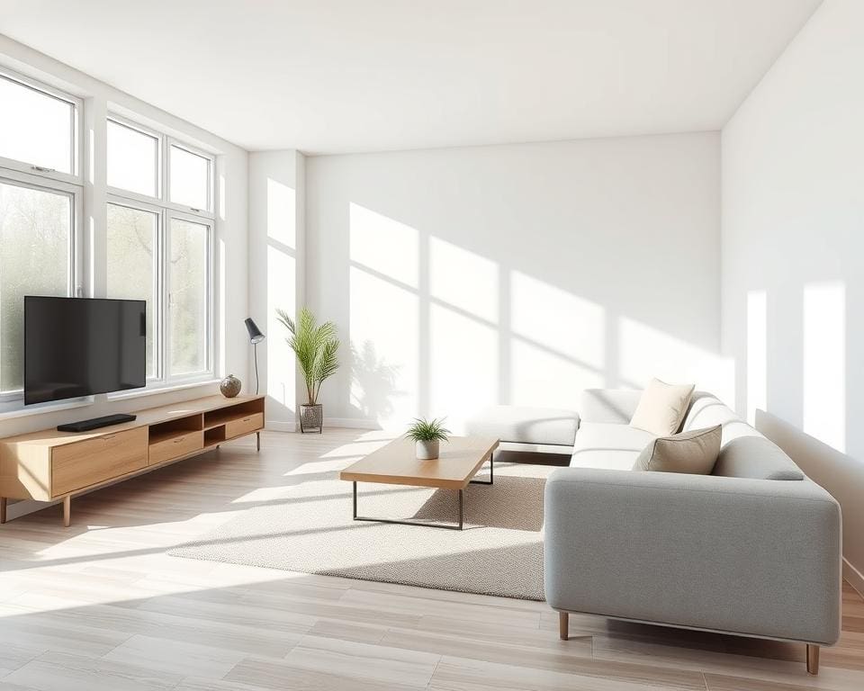 Minimalist home decor for a calming space