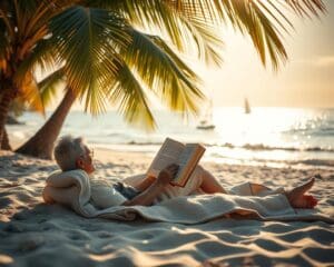 Relaxed beach days with a good book