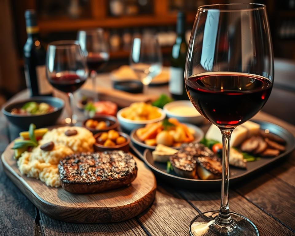 wine and food pairing