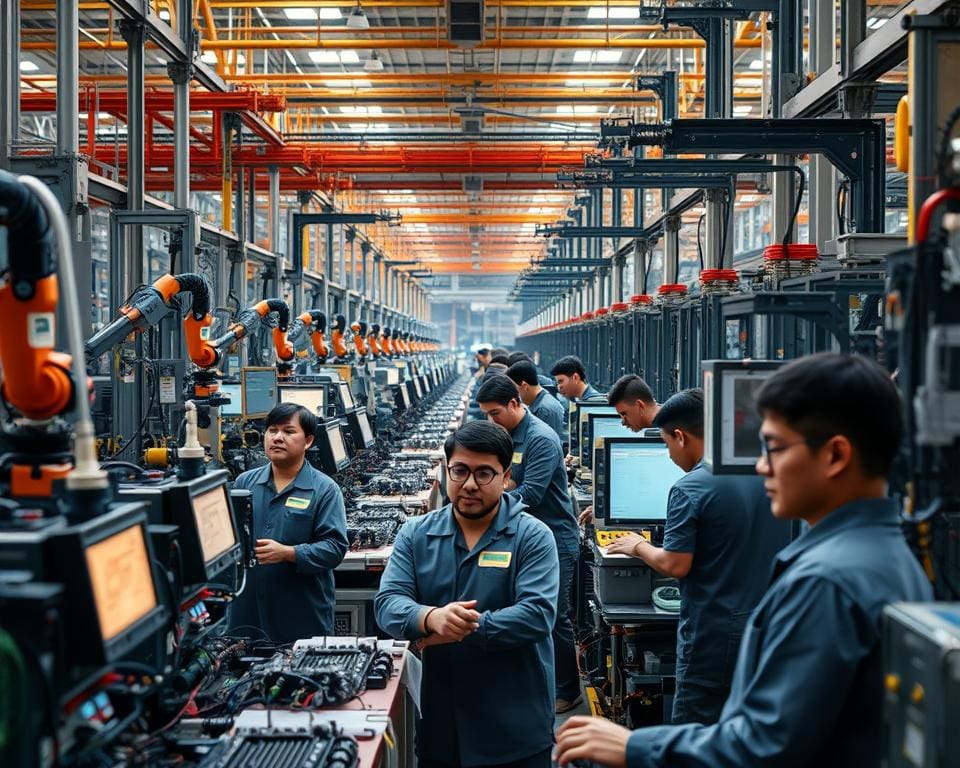How can workers adapt to new industrial tech?