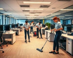 How do cleaning services boost workplace efficiency?