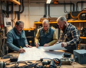 How do electricians design energy-efficient systems?