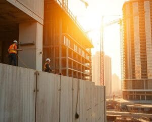 How do smart materials improve construction quality?