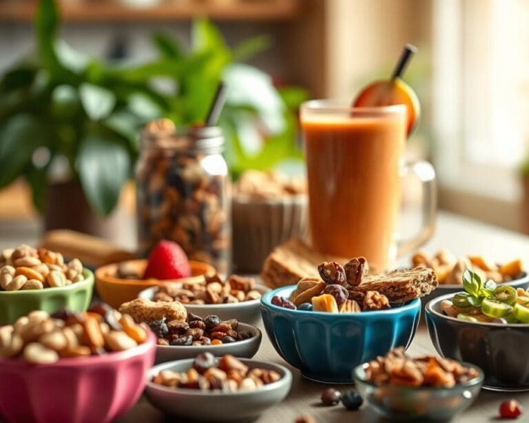 How do you choose the right snacks for energy?