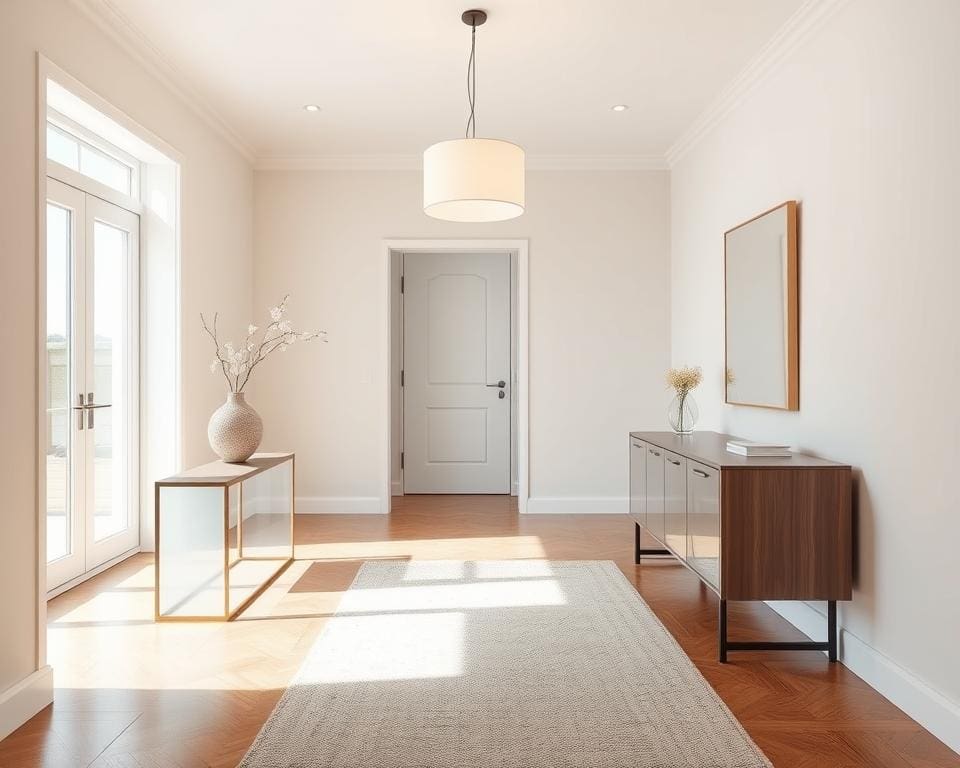 How do you design a functional and stylish entryway?