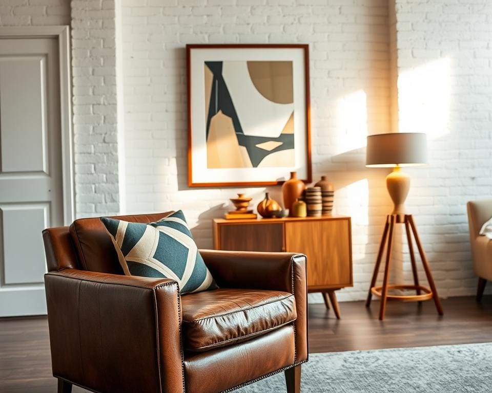 How do you refresh old furniture with modern touches?