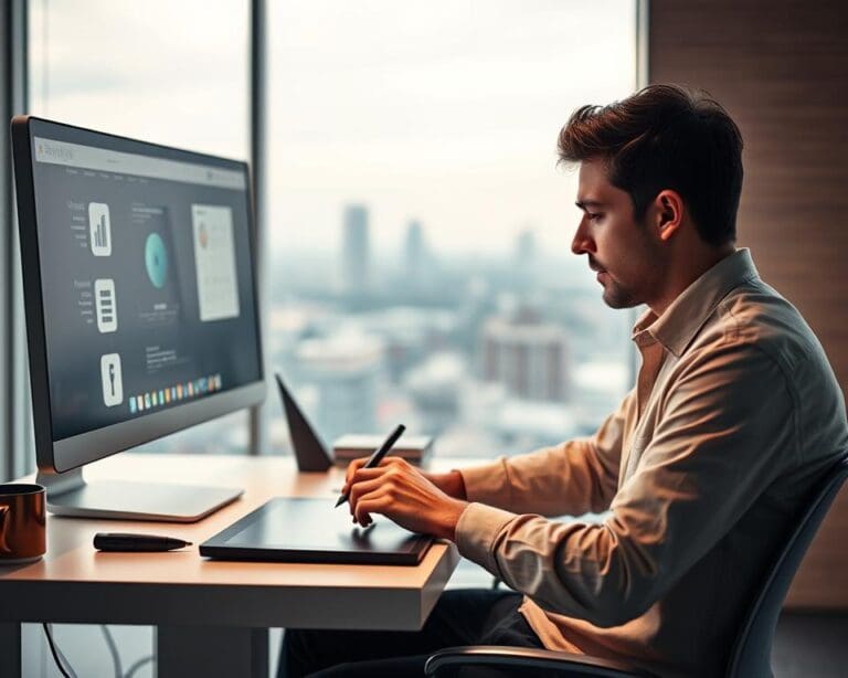 How does a web designer strengthen online presence?