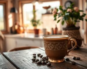 How does ginseng coffee give a natural energy boost?