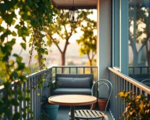 What balcony furniture is ideal for small outdoor spaces?