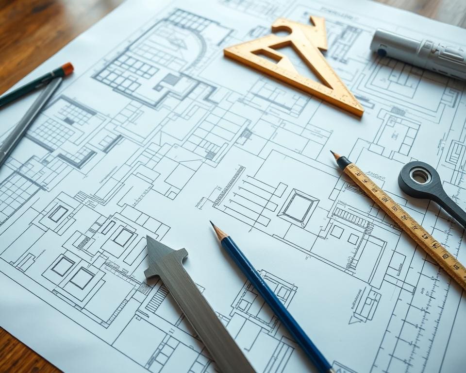 What does an architectural drafter create?