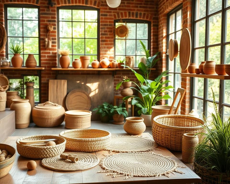 What eco-friendly materials suit a sustainable home?