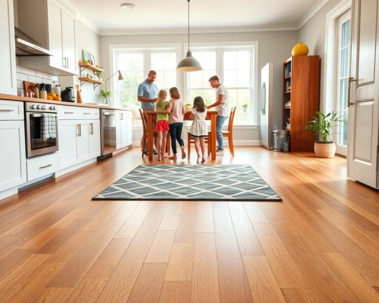 What flooring options are best for busy households?