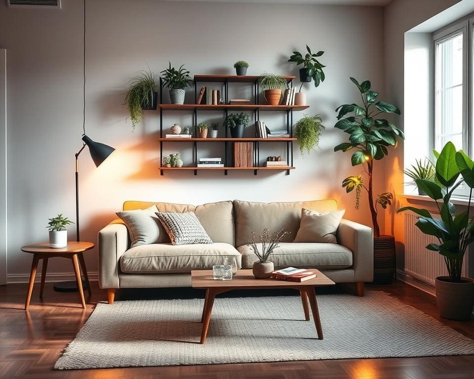 What is the best way to decorate a small apartment?