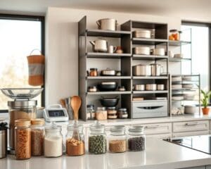 What kitchen organisation ideas save the most space?