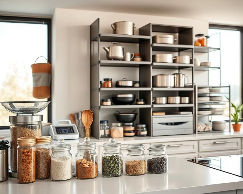 What kitchen organisation ideas save the most space?