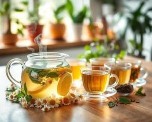 What makes herbal drinks so calming and restorative?