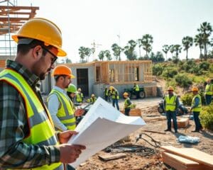 What roles exist in green construction projects?