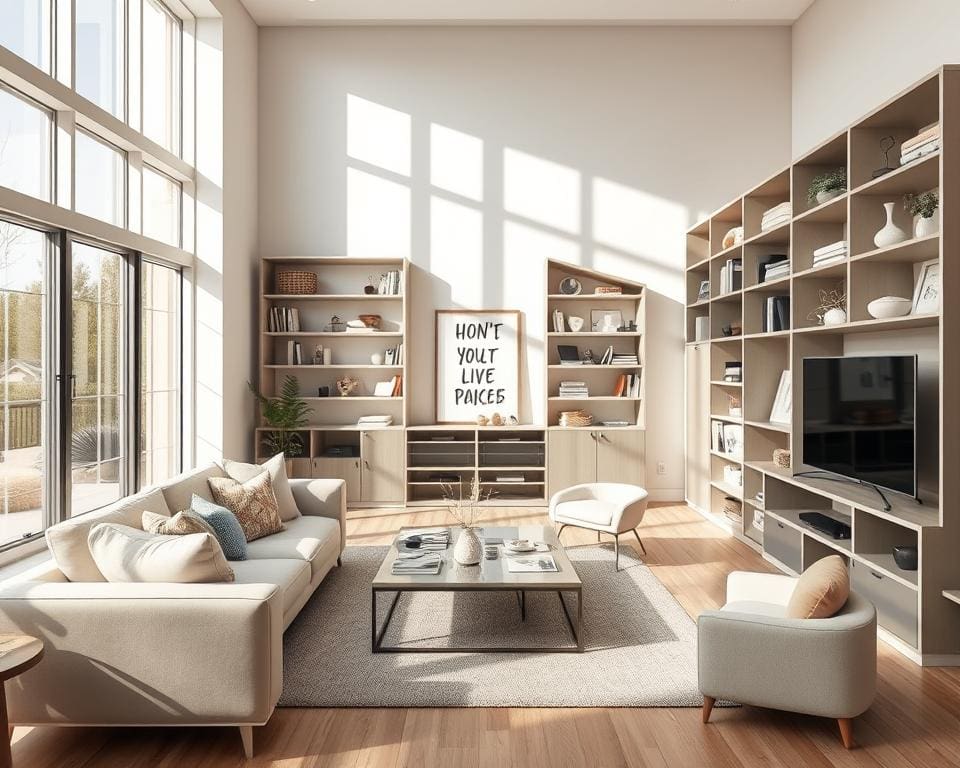 What storage ideas help keep your home clutter-free?