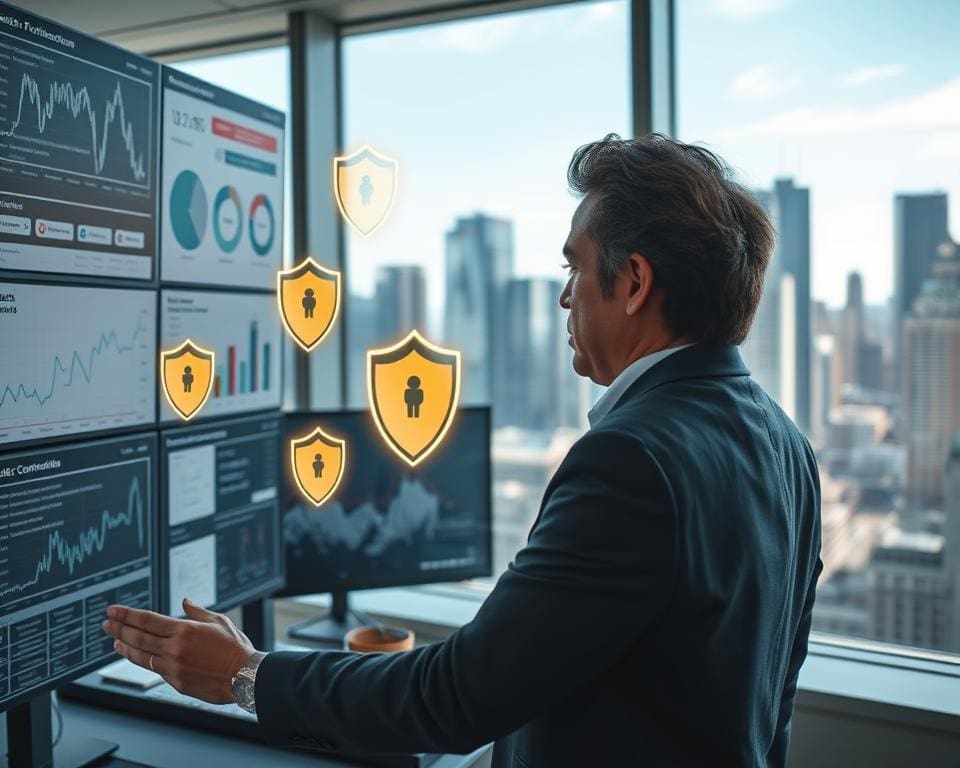 How can a risk management specialist protect assets?