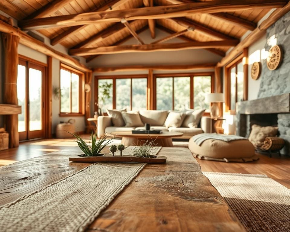 How can natural materials enhance your interior?