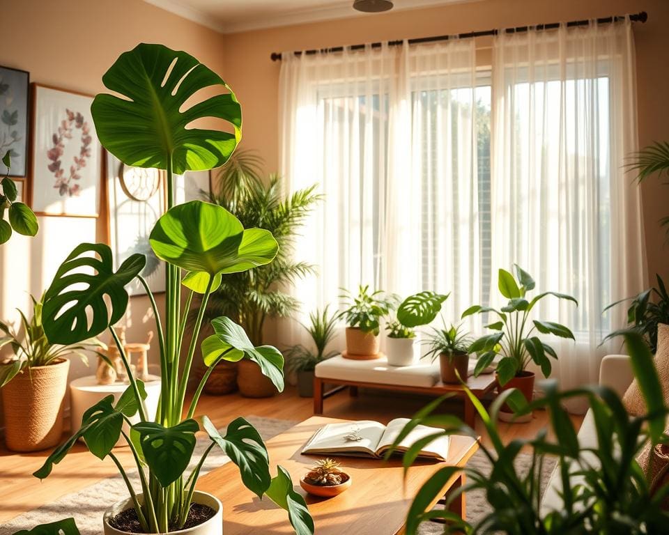 How can plants improve the feeling of your home?