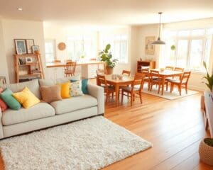 How do you design a family-friendly living space?