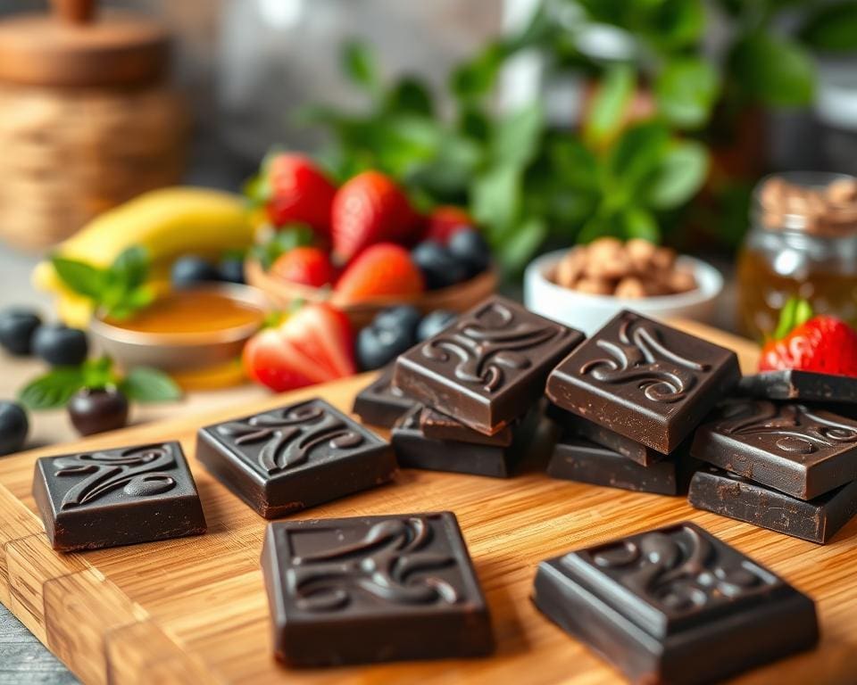 How does dark chocolate fit a balanced diet?
