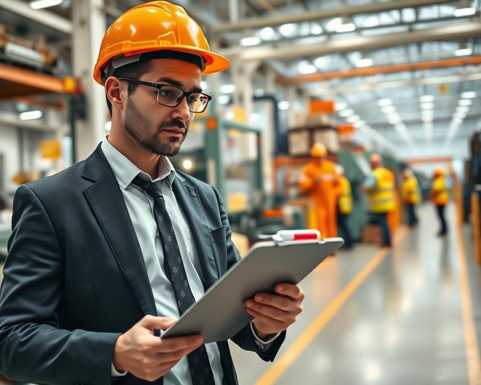 What does a health and safety auditor examine?