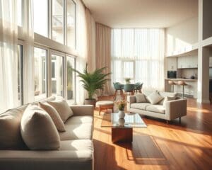 What makes a home feel spacious and open?