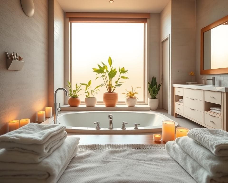 What turns a bathroom into a relaxing retreat?