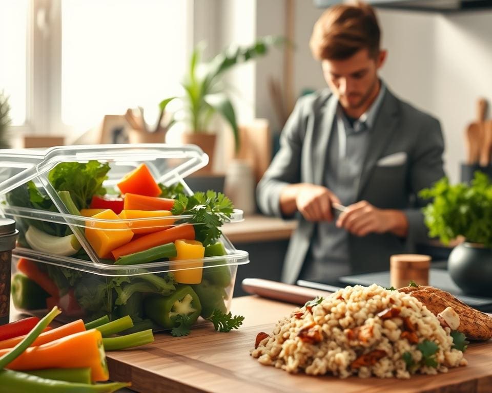 How can you eat healthy with a busy schedule?