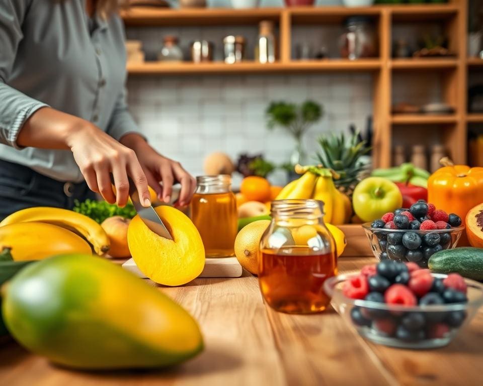 How can you reduce sugar intake naturally?