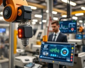 How do smart sensors improve machine safety and efficiency?